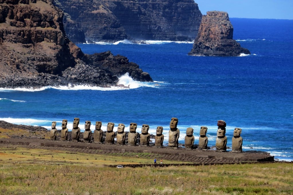 Ahu Tongariki, los Quince Gigantes